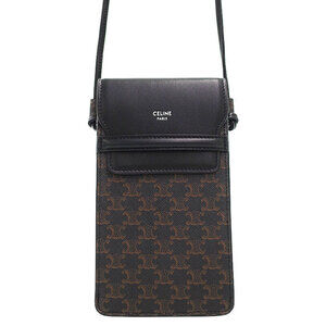 Celine Triomphe Flap Mobile Pouch Smartphone Crossbody